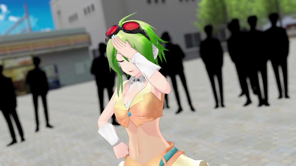 【MMD】GUMIでドーナツホール(紳士ハンド・時間停止)