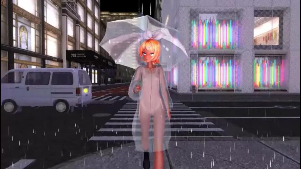 【過去分再UP】街中露出徘徊【鏡音リン】